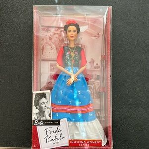 NEW Frida Kahlo Barbie Doll Inspiring Women Series Mexican Artist Feminist
